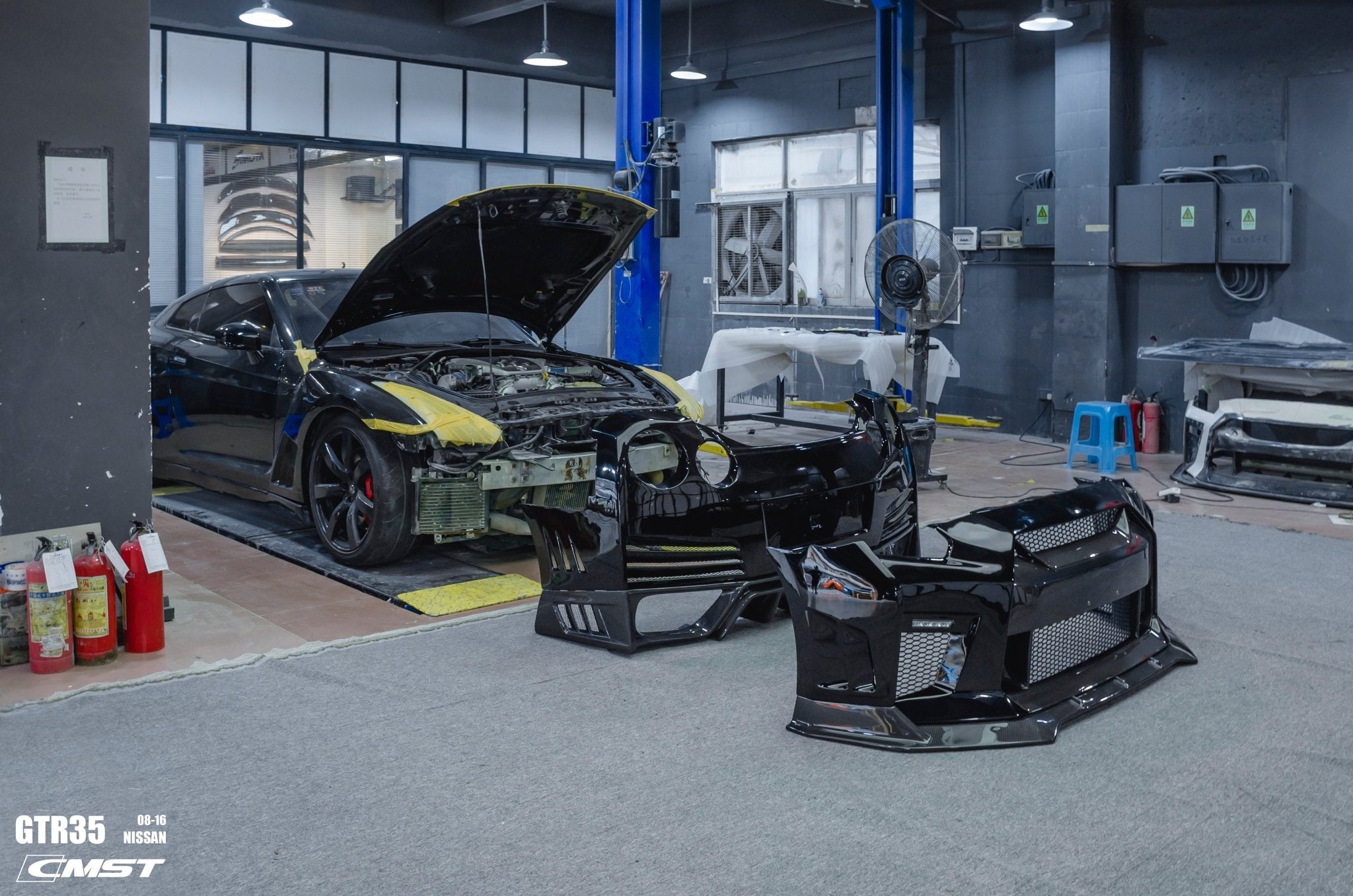 CMST Nissan GTR 2008 - 2016 R35 Full Carbon Fibre Bodykit Aftermarket Carbon Fiber Part / Bodykit - Robot Bodykits