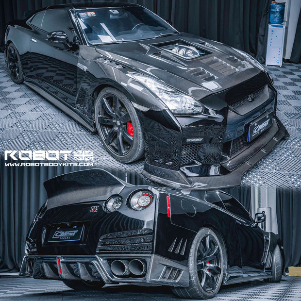 CMST Nissan GTR 2008 - 2016 R35 Full Carbon Fibre Bodykit Aftermarket Carbon Fiber Part / Bodykit - Robot Bodykits