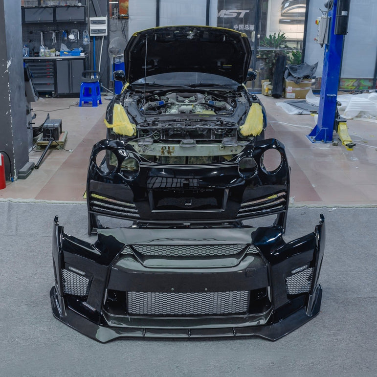 CMST Nissan GTR 2008 - 2016 R35 Full Carbon Fibre Bodykit Aftermarket Carbon Fiber Part / Bodykit - Robot Bodykits