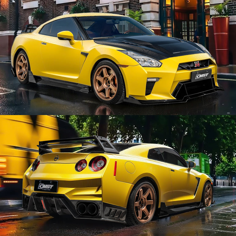 CMST Nissan GTR R35 Carbon Fibre Narrowbody Kit 2008 - 2016 Aftermarket Carbon Fiber Part / Bodykit - Robot Bodykits