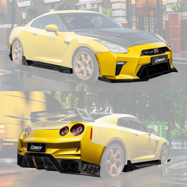 CMST Nissan GTR R35 Carbon Fibre Narrowbody Kit 2008 - 2016 Aftermarket Carbon Fiber Part / Bodykit - Robot Bodykits