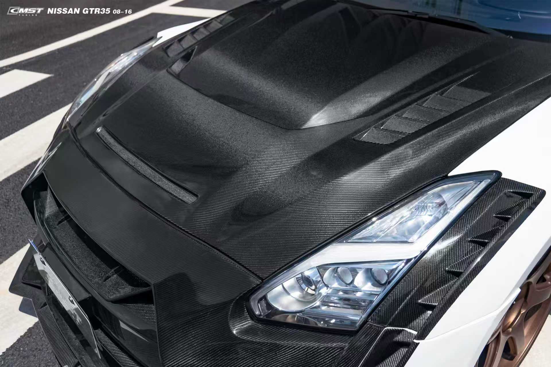 CMST Nissan GTR R35 Carbon Fibre Widebody Kit 2008 - 2016 Aftermarket Carbon Fiber Part / Bodykit - Robot Bodykits