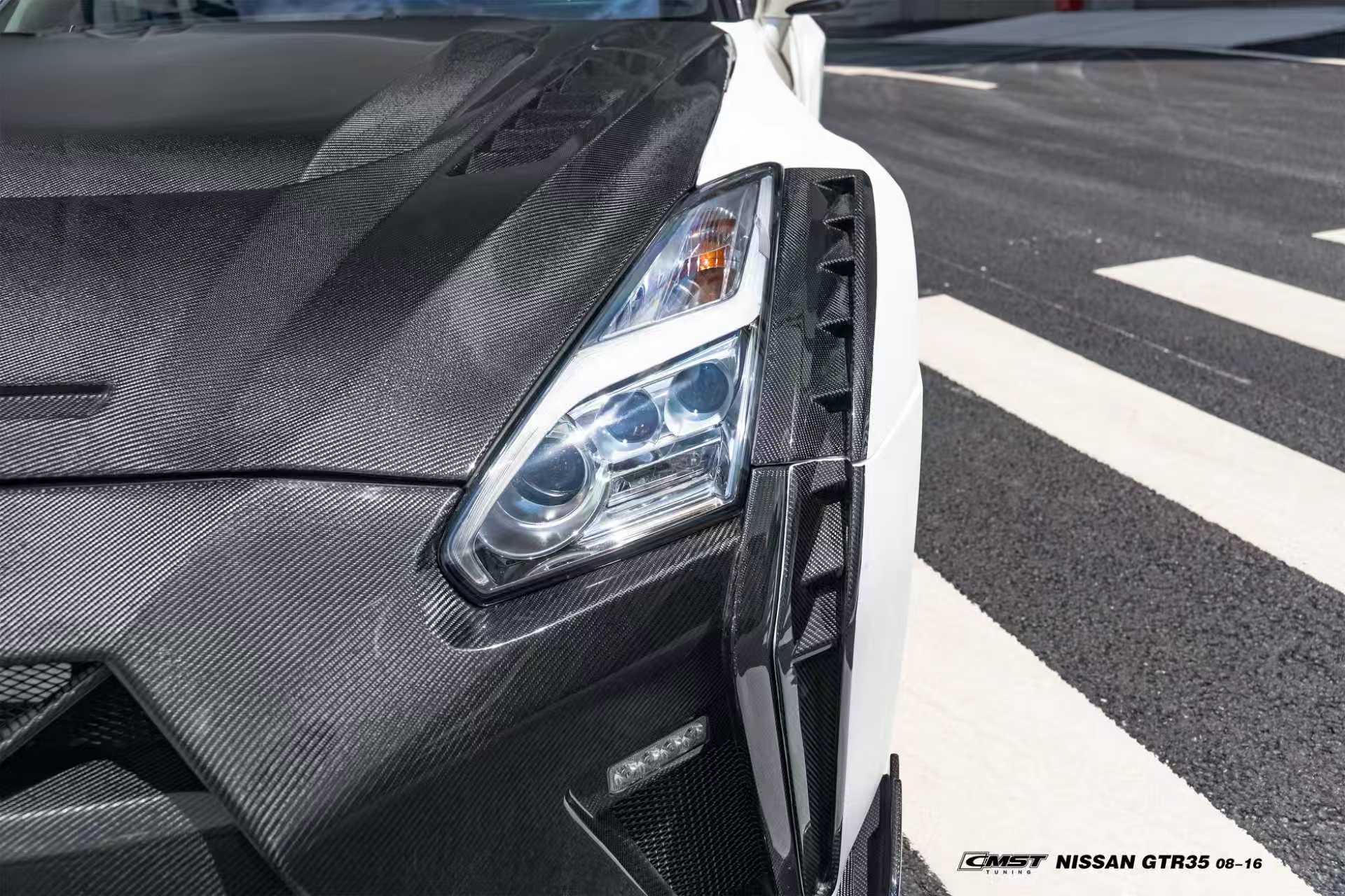 CMST Nissan GTR R35 Carbon Fibre Widebody Kit 2008 - 2016 Aftermarket Carbon Fiber Part / Bodykit - Robot Bodykits