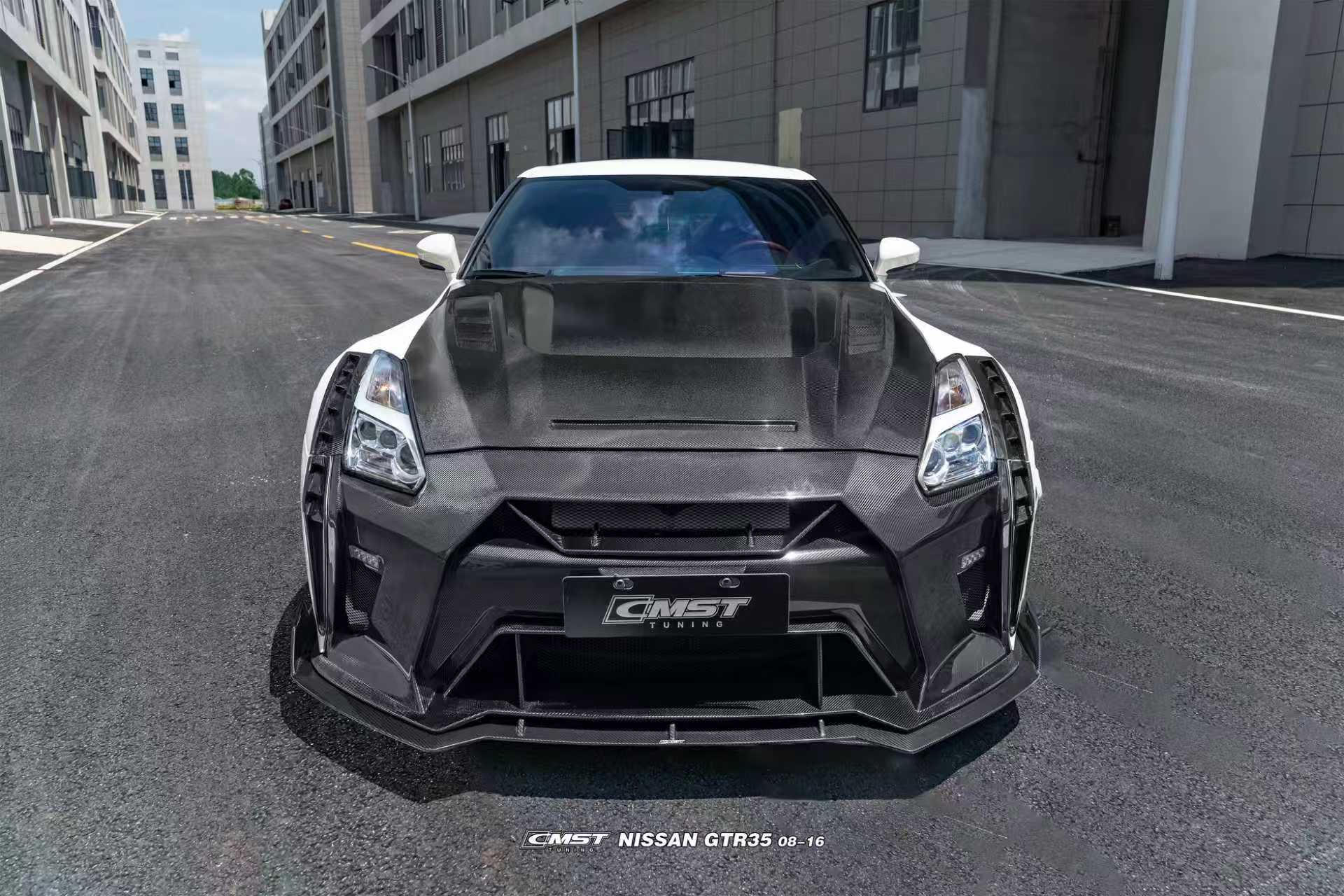 CMST Nissan GTR R35 Carbon Fibre Widebody Kit 2008 - 2016 Aftermarket Carbon Fiber Part / Bodykit - Robot Bodykits