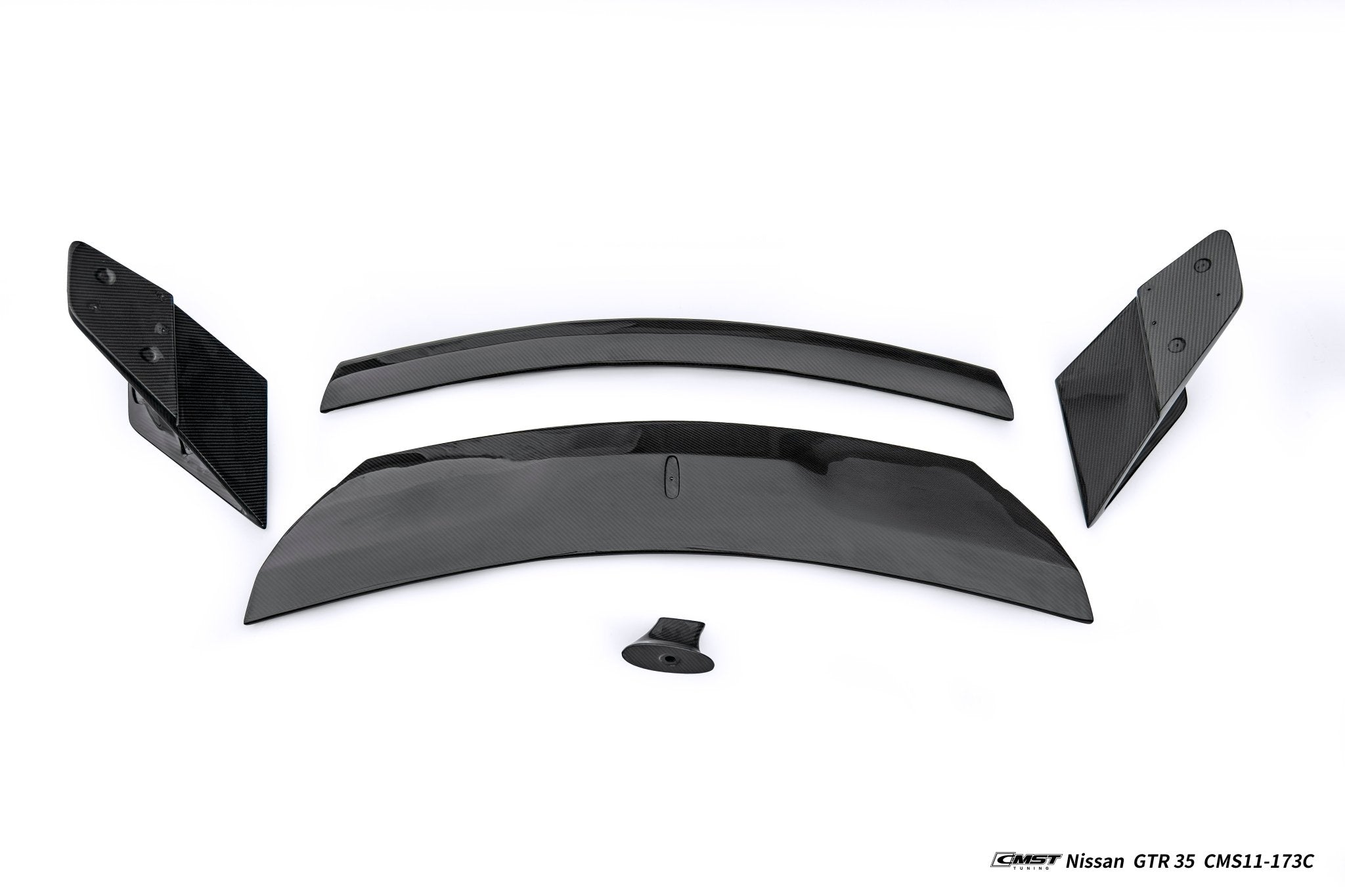 CMST Nissan GTR R35 Prepeg / Dry - Carbon Fibre Spoiler Aftermarket Carbon Fiber Part / Bodykit - Robot Bodykits