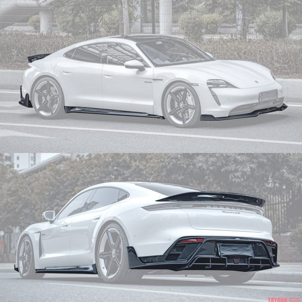 CMST Porsche Taycan Base / 4 / 4S (2020-2025) CMST Carbon Fibre Aero Body Kit Aftermarket Carbon Fiber Part / Bodykit - Robot Bodykits