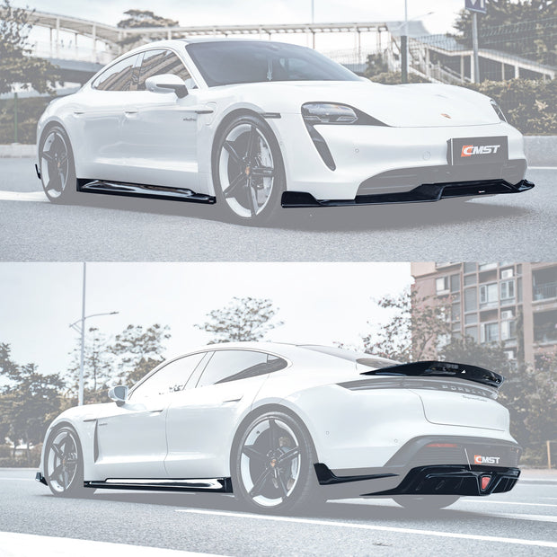 CMST Porsche Taycan Turbo / Turbo S (2020-2025) CMST Carbon Fibre Aero Body Kit Aftermarket Carbon Fiber Part / Bodykit - Robot Bodykits