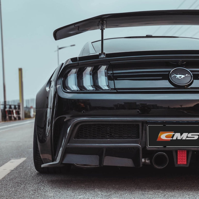 CMST Rear Bumper With Diffuser for Ford Mustang S550.1 S550.2 2015 - 2022 Aftermarket Carbon Fiber Part / Bodykit - Robot Bodykits