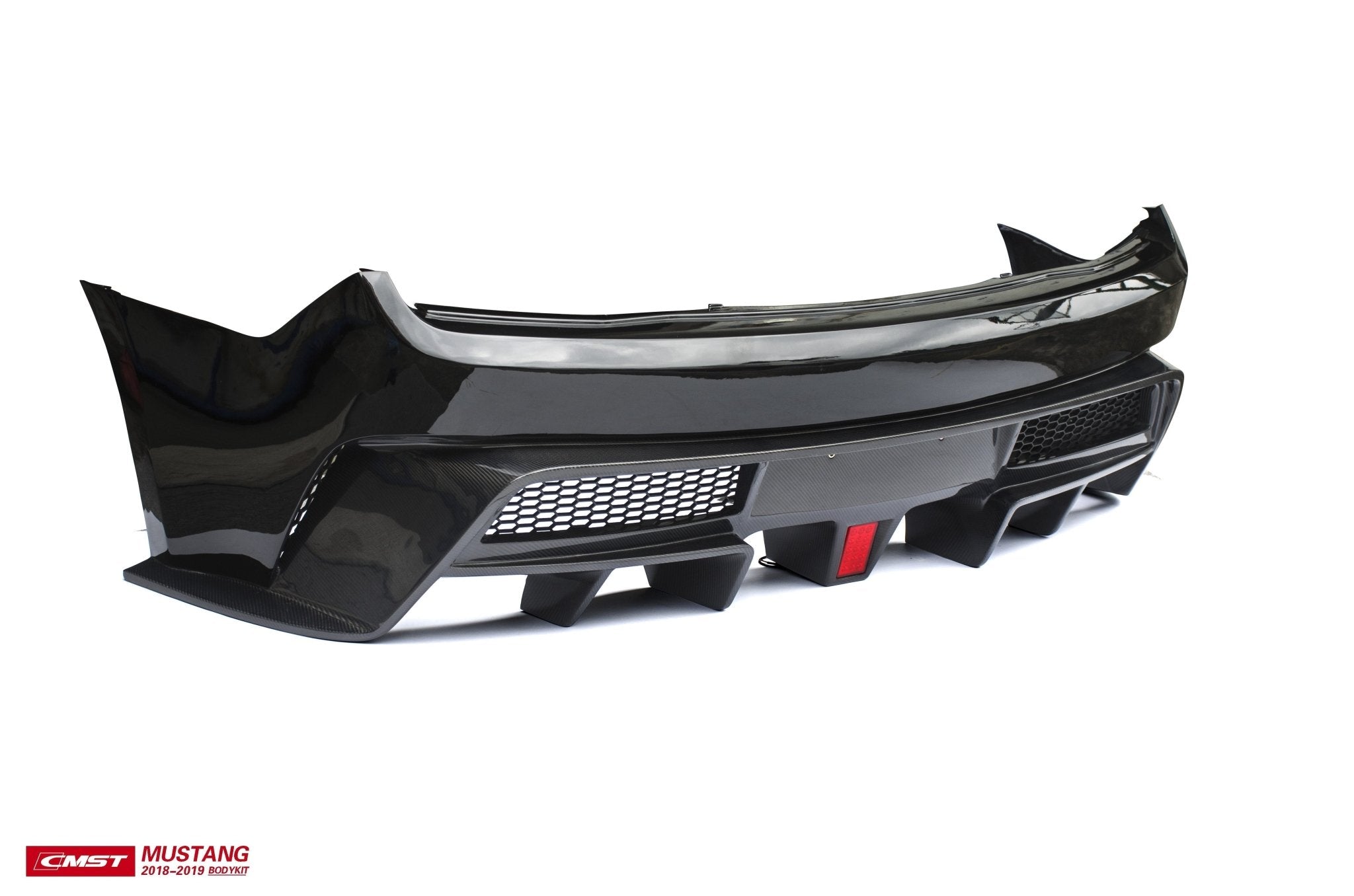 CMST Rear Bumper With Diffuser for Ford Mustang S550.1 S550.2 2015 - 2022 Aftermarket Carbon Fiber Part / Bodykit - Robot Bodykits