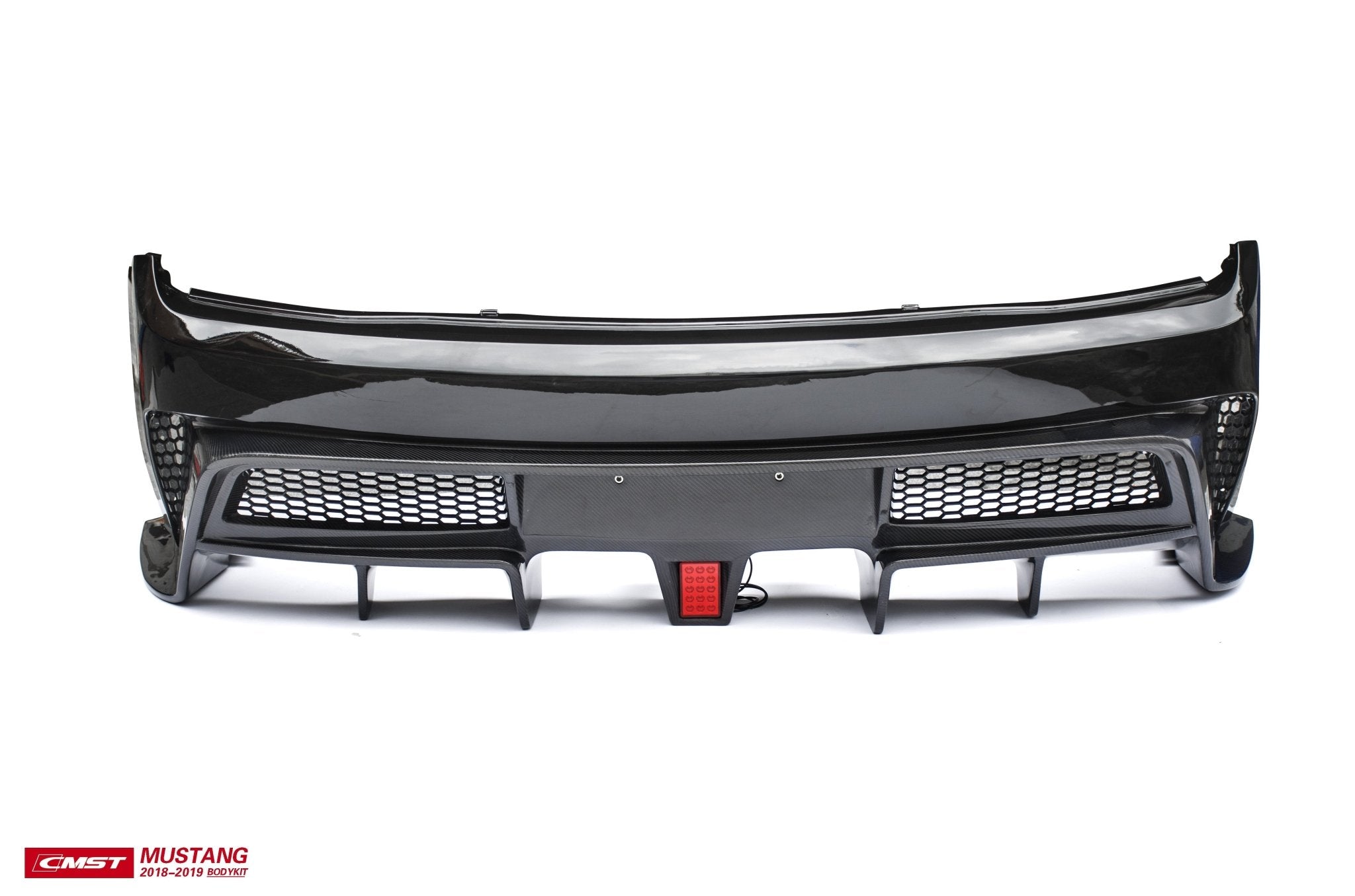 CMST Rear Bumper With Diffuser for Ford Mustang S550.1 S550.2 2015 - 2022 Aftermarket Carbon Fiber Part / Bodykit - Robot Bodykits