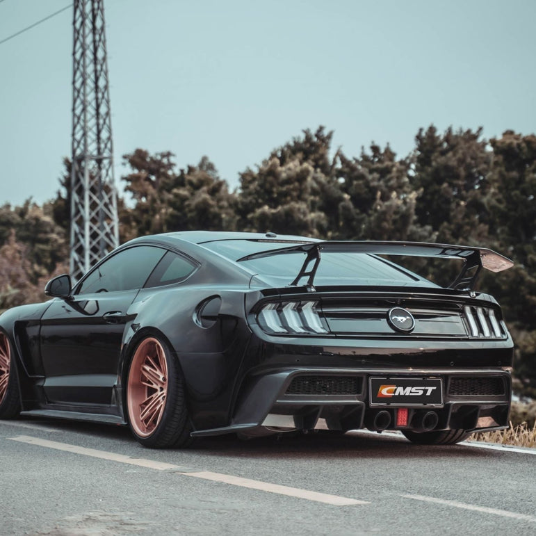 CMST Rear Bumper With Diffuser for Ford Mustang S550.1 S550.2 2015 - 2022 Aftermarket Carbon Fiber Part / Bodykit - Robot Bodykits