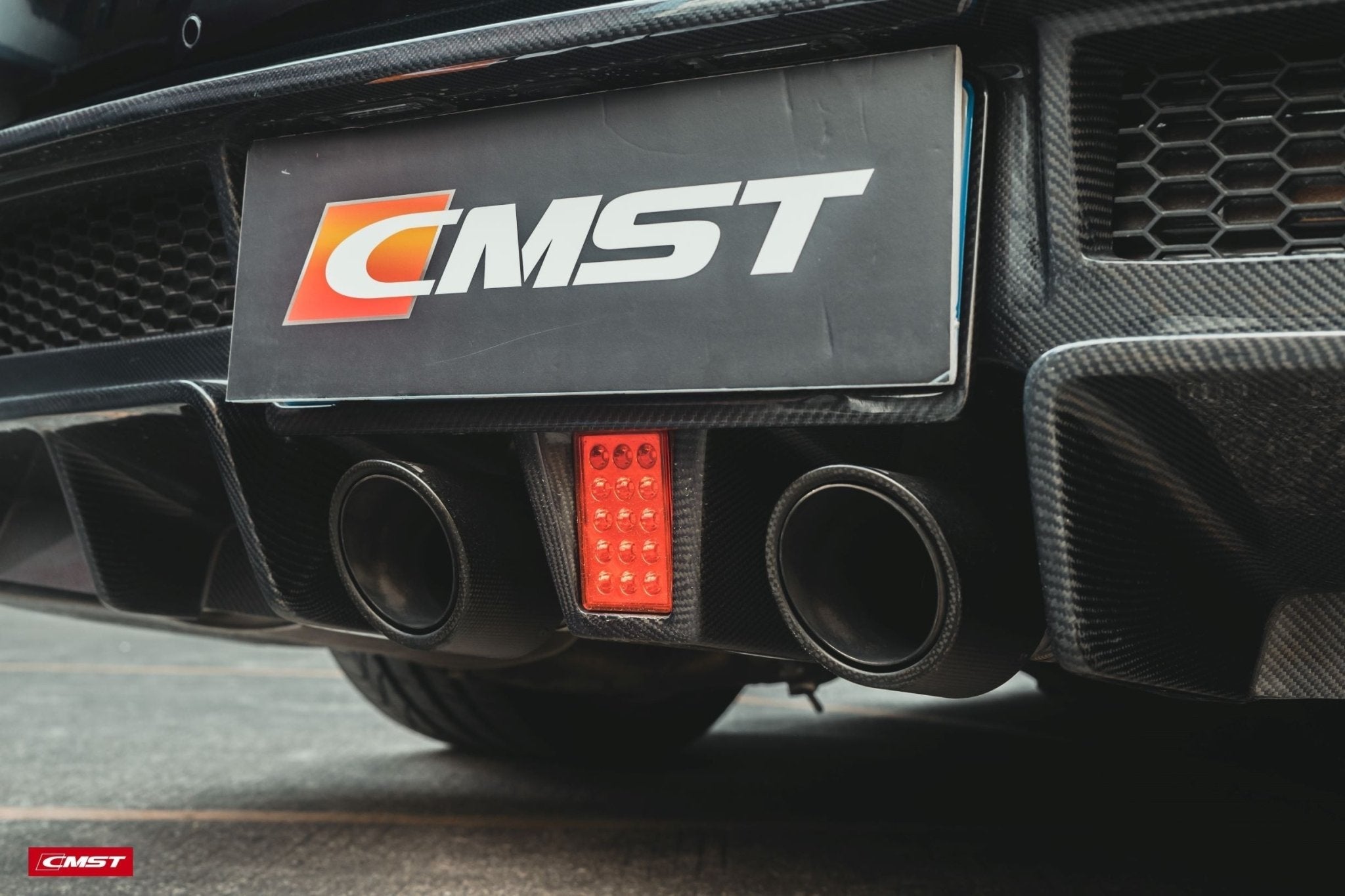 CMST Rear Bumper With Diffuser for Ford Mustang S550.1 S550.2 2015 - 2022 Aftermarket Carbon Fiber Part / Bodykit - Robot Bodykits