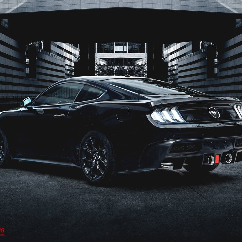 CMST Rear Bumper With Diffuser for Ford Mustang S550.1 S550.2 2015 - 2022 Aftermarket Carbon Fiber Part / Bodykit - Robot Bodykits