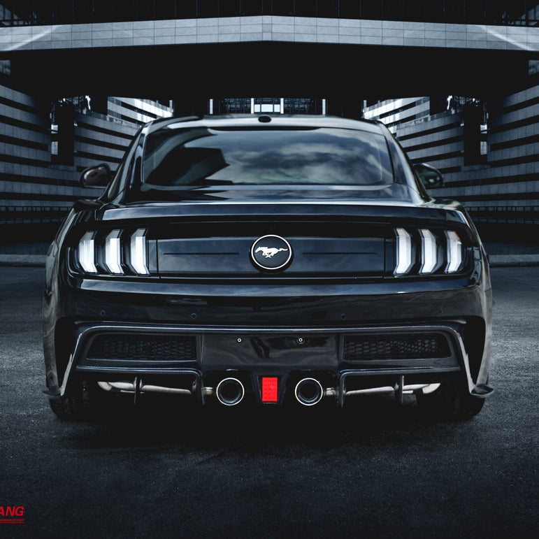 CMST Rear Bumper With Diffuser for Ford Mustang S550.1 S550.2 2015 - 2022 Aftermarket Carbon Fiber Part / Bodykit - Robot Bodykits