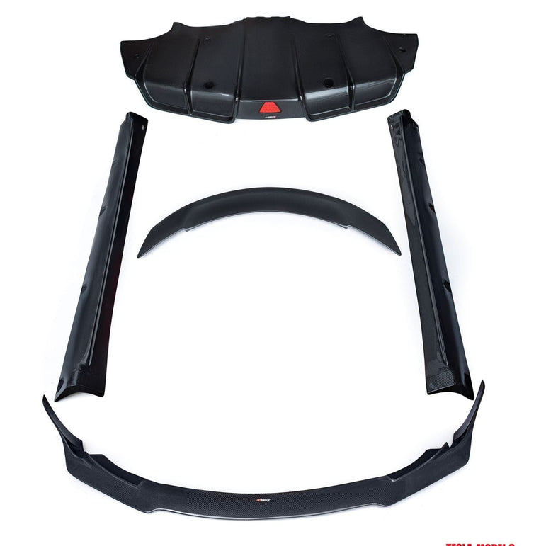CMST Tesla Model 3 Carbon Fiber Full Body Kit Style E Aftermarket Carbon Fiber Part / Bodykit - Robot Bodykits
