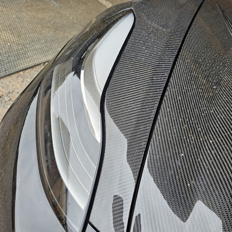 CMST Tesla Model 3 Lightweight Dry-Carbon Fiber Front Fender Replacement (1.58KG) Aftermarket Carbon Fiber Part / Bodykit - Robot Bodykits
