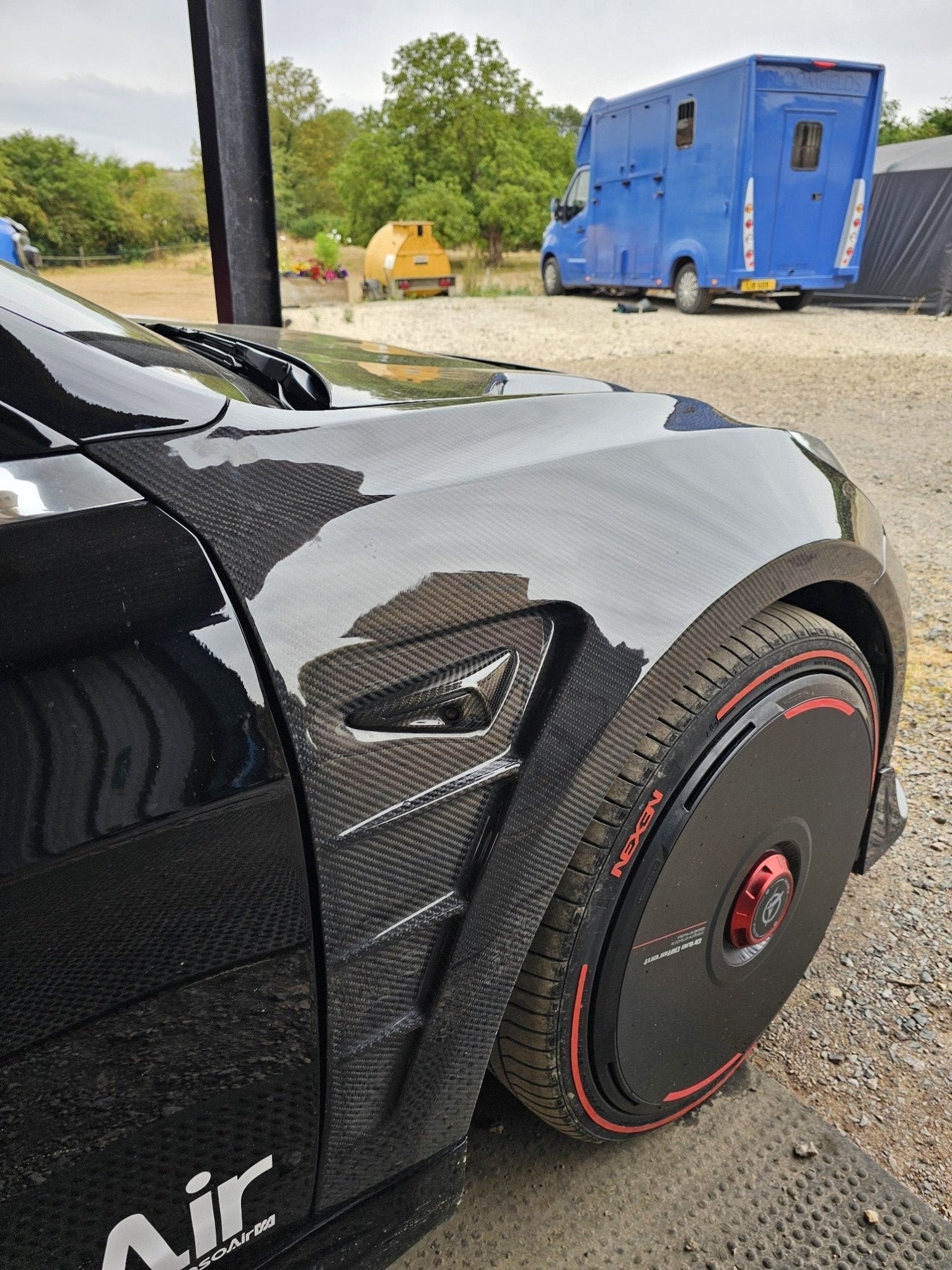 CMST Tesla Model 3 Lightweight Dry-Carbon Fiber Front Fender Replacement (1.58KG) Aftermarket Carbon Fiber Part / Bodykit - Robot Bodykits