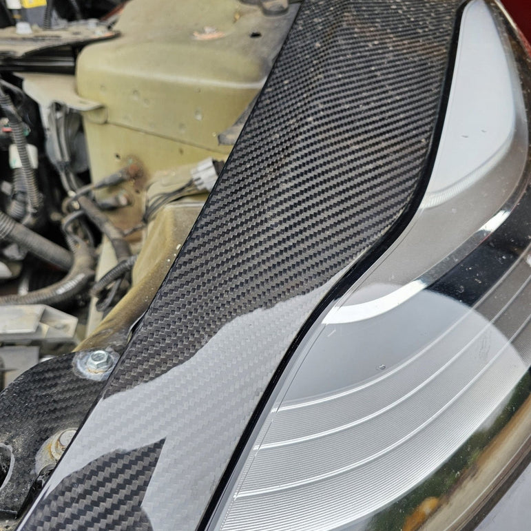 CMST Tesla Model 3 Lightweight Dry-Carbon Fiber Front Fender Replacement (1.58KG) Aftermarket Carbon Fiber Part / Bodykit - Robot Bodykits