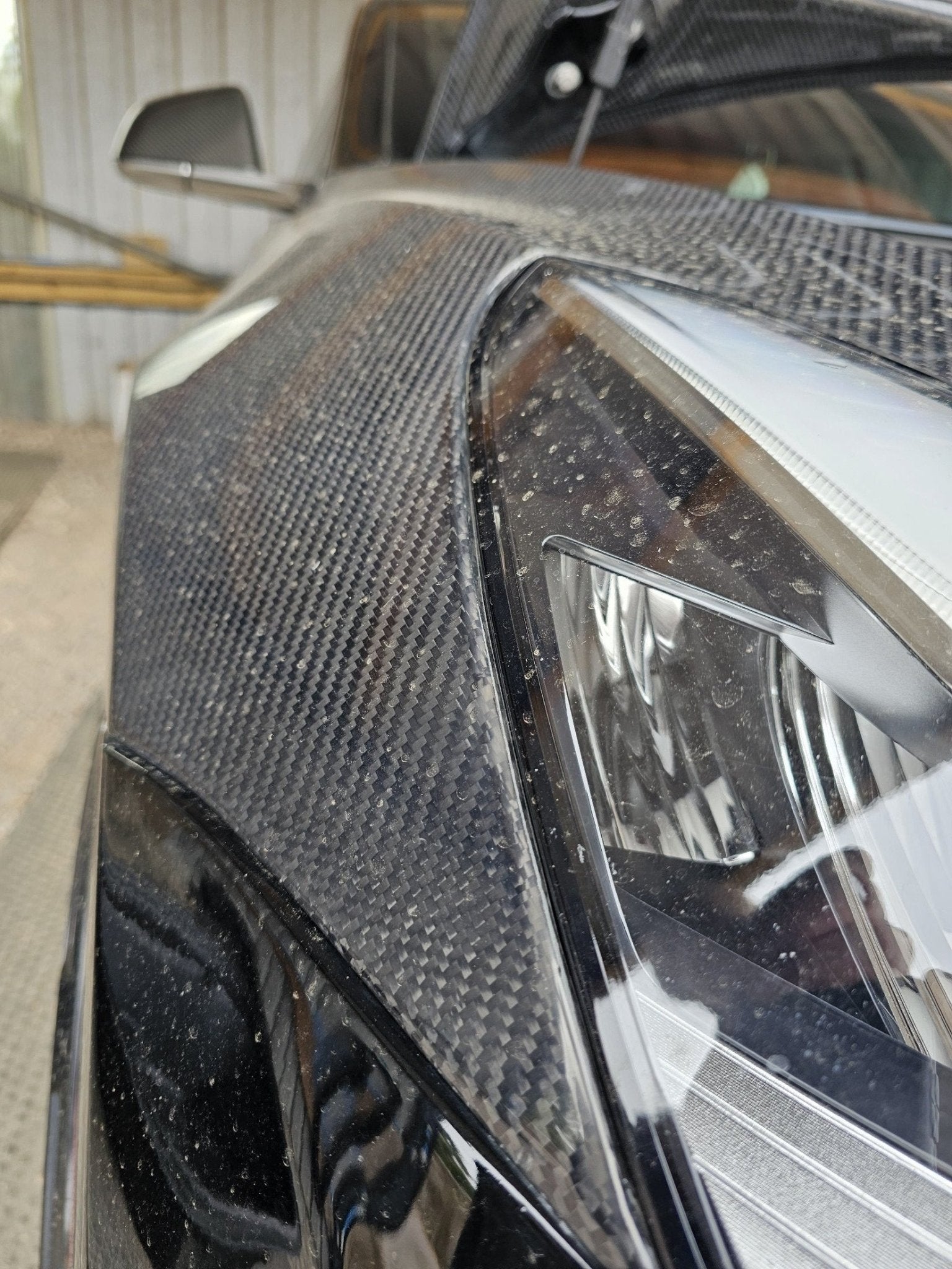 CMST Tesla Model 3 Lightweight Dry-Carbon Fiber Front Fender Replacement (1.58KG) Aftermarket Carbon Fiber Part / Bodykit - Robot Bodykits