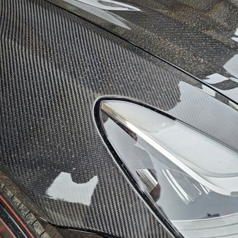 CMST Tesla Model 3 Lightweight Dry-Carbon Fiber Front Fender Replacement (1.58KG) Aftermarket Carbon Fiber Part / Bodykit - Robot Bodykits