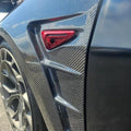 CMST Tesla Model 3 Lightweight Dry-Carbon Fiber Front Fender Replacement (1.58KG) Aftermarket Carbon Fiber Part / Bodykit - Robot Bodykits