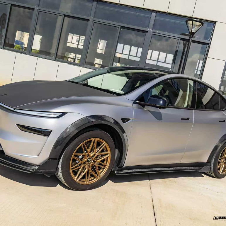 CMST Tesla Model Y Juniper (2024+) Full Carbon Fibre Bodykit + Wide Arch Extensions Aftermarket Carbon Fiber Part / Bodykit - Robot Bodykits