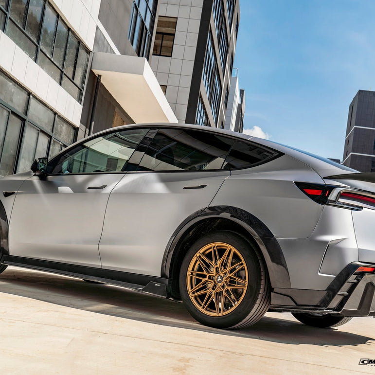 CMST Tesla Model Y Juniper (2024+) Full Carbon Fibre Bodykit + Wide Arch Extensions Aftermarket Carbon Fiber Part / Bodykit - Robot Bodykits