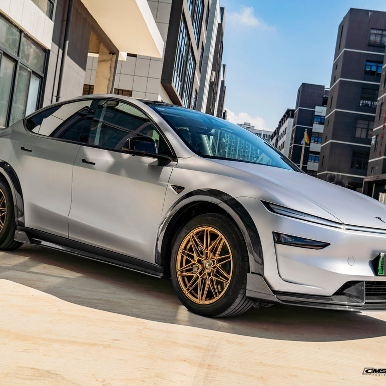 CMST Tesla Model Y Juniper (2024+) Full Carbon Fibre Bodykit + Wide Arch Extensions Aftermarket Carbon Fiber Part / Bodykit - Robot Bodykits