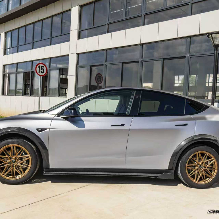 CMST Tesla Model Y Juniper (2024+) Full Carbon Fibre Bodykit + Wide Arch Extensions Aftermarket Carbon Fiber Part / Bodykit - Robot Bodykits
