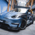 CMST Tesla Model Y Lightweight Dry-Carbon Fiber Front Fender Replacement Aftermarket Carbon Fiber Part / Bodykit - Robot Bodykits