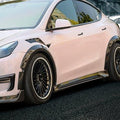 CMST Tesla Model Y Lightweight Dry-Carbon Fiber Front Fender Replacement Aftermarket Carbon Fiber Part / Bodykit - Robot Bodykits
