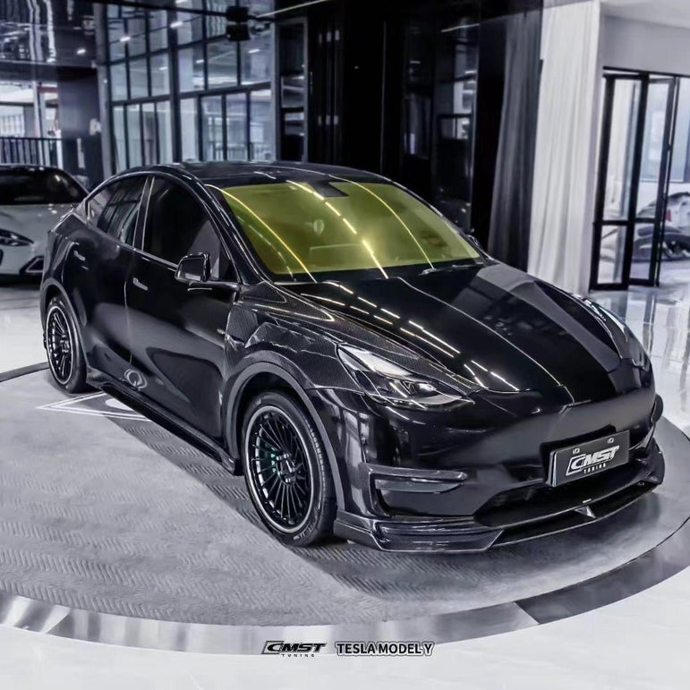 CMST Tesla Model Y Lightweight Dry-Carbon Fiber Front Fender Replacement Aftermarket Carbon Fiber Part / Bodykit - Robot Bodykits