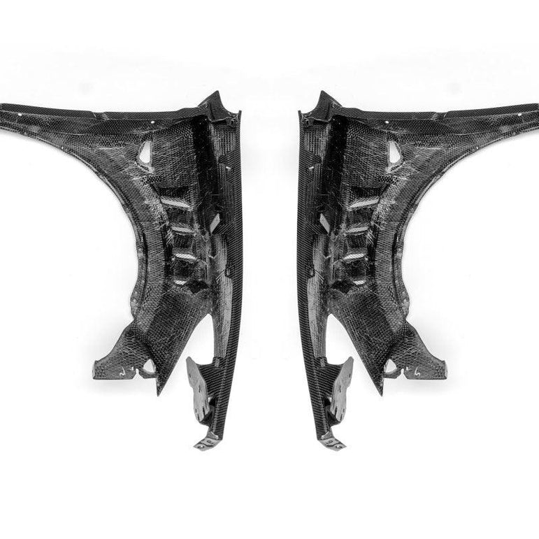 CMST Tesla Model Y Lightweight Dry-Carbon Fiber Front Fender Replacement Aftermarket Carbon Fiber Part / Bodykit - Robot Bodykits