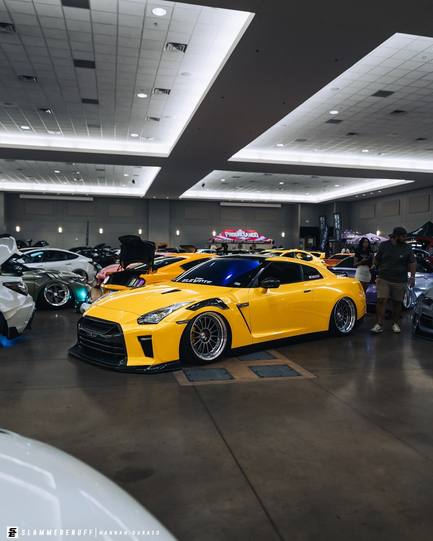 CMST TS Style Front Bumper & Front Lip for Nissan GTR GT - R R35 2008 - 2022 Carbon Fiber / FRP Aftermarket Carbon Fiber Part / Bodykit - Robot Bodykits