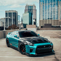 CMST TS Style Front Bumper & Front Lip for Nissan GTR GT - R R35 2008 - 2022 Carbon Fiber / FRP Aftermarket Carbon Fiber Part / Bodykit - Robot Bodykits