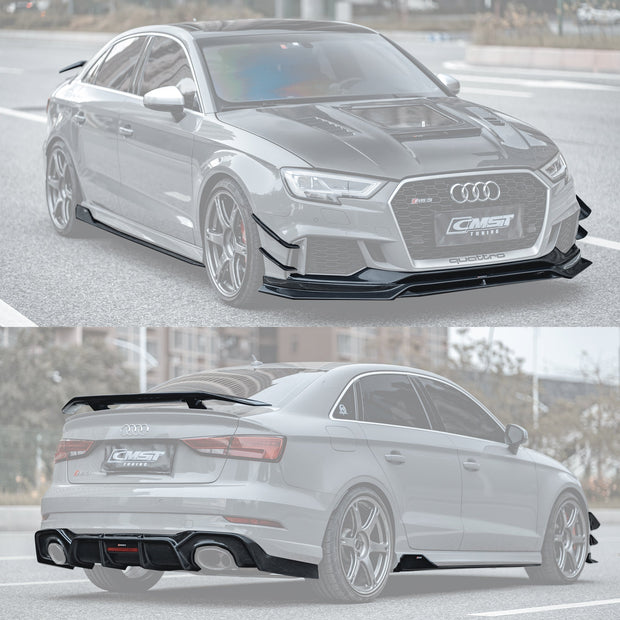 CMST Tuning Carbon Fiber Body Kit Package for Audi RS3 2018-2020 Aftermarket Carbon Fiber Part / Bodykit - Robot Bodykits