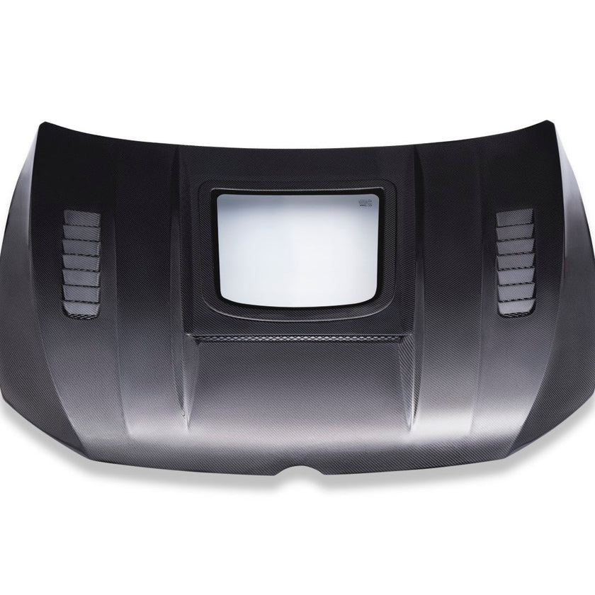 CMST Tuning Carbon Fiber Clearview Hood Bonnet Glass Transparent for Golf & GTI & Golf R MK8 Aftermarket Carbon Fiber Part / Bodykit - Robot Bodykits