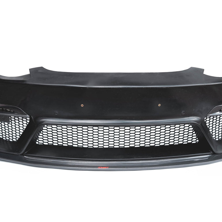CMST Tuning Carbon Fiber Front Bumper for Tesla Model 3 Ver.1 with Carbon Fiber Canards & Front Lip Aftermarket Carbon Fiber Part / Bodykit - Robot Bodykits