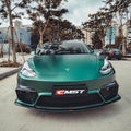 CMST Tuning Carbon Fiber Front Bumper for Tesla Model 3 Ver.1 with Carbon Fiber Canards & Front Lip Aftermarket Carbon Fiber Part / Bodykit - Robot Bodykits