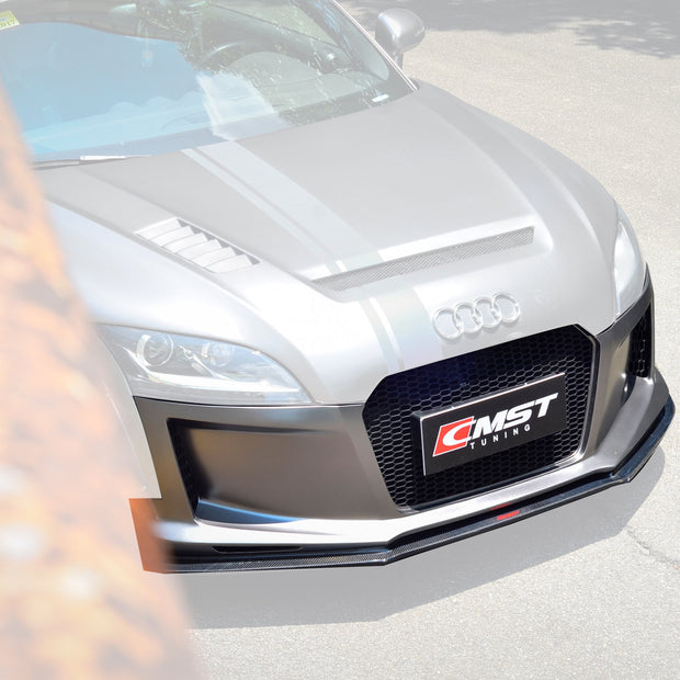 CMST Tuning Carbon Fiber Front Bumper & Front Lip For Audi TT TTS MK2 8J 2011-2015 Aftermarket Carbon Fiber Part / Bodykit - Robot Bodykits