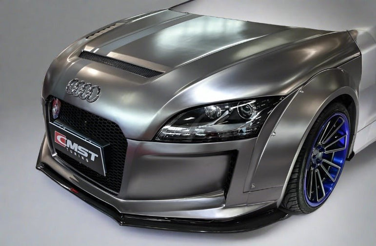 CMST Tuning Carbon Fiber Front Bumper & Front Lip For Audi TT TTS MK2 8J 2011-2015 Aftermarket Carbon Fiber Part / Bodykit - Robot Bodykits