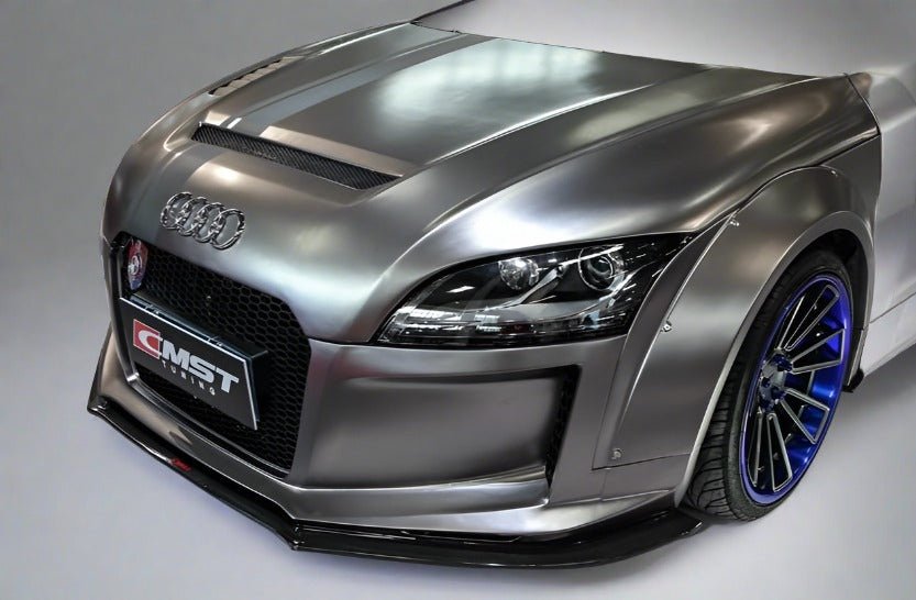 CMST Tuning Carbon Fiber Front Bumper & Front Lip For Audi TT TTS MK2 8J 2011-2015 Aftermarket Carbon Fiber Part / Bodykit - Robot Bodykits