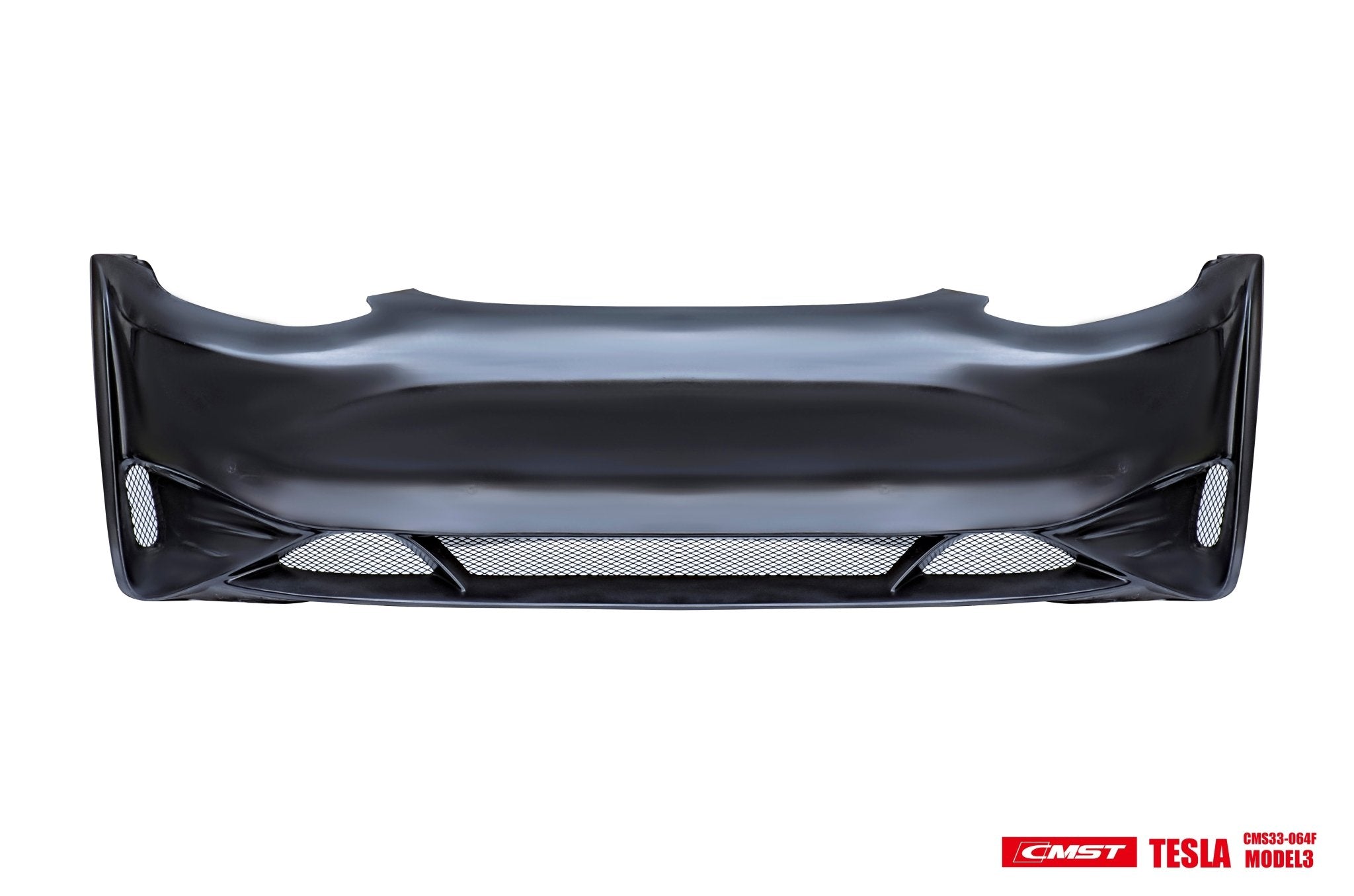 CMST Tuning Carbon Fiber Front Bumper & Front Lip for Tesla Model 3 Ver.2 Aftermarket Carbon Fiber Part / Bodykit - Robot Bodykits