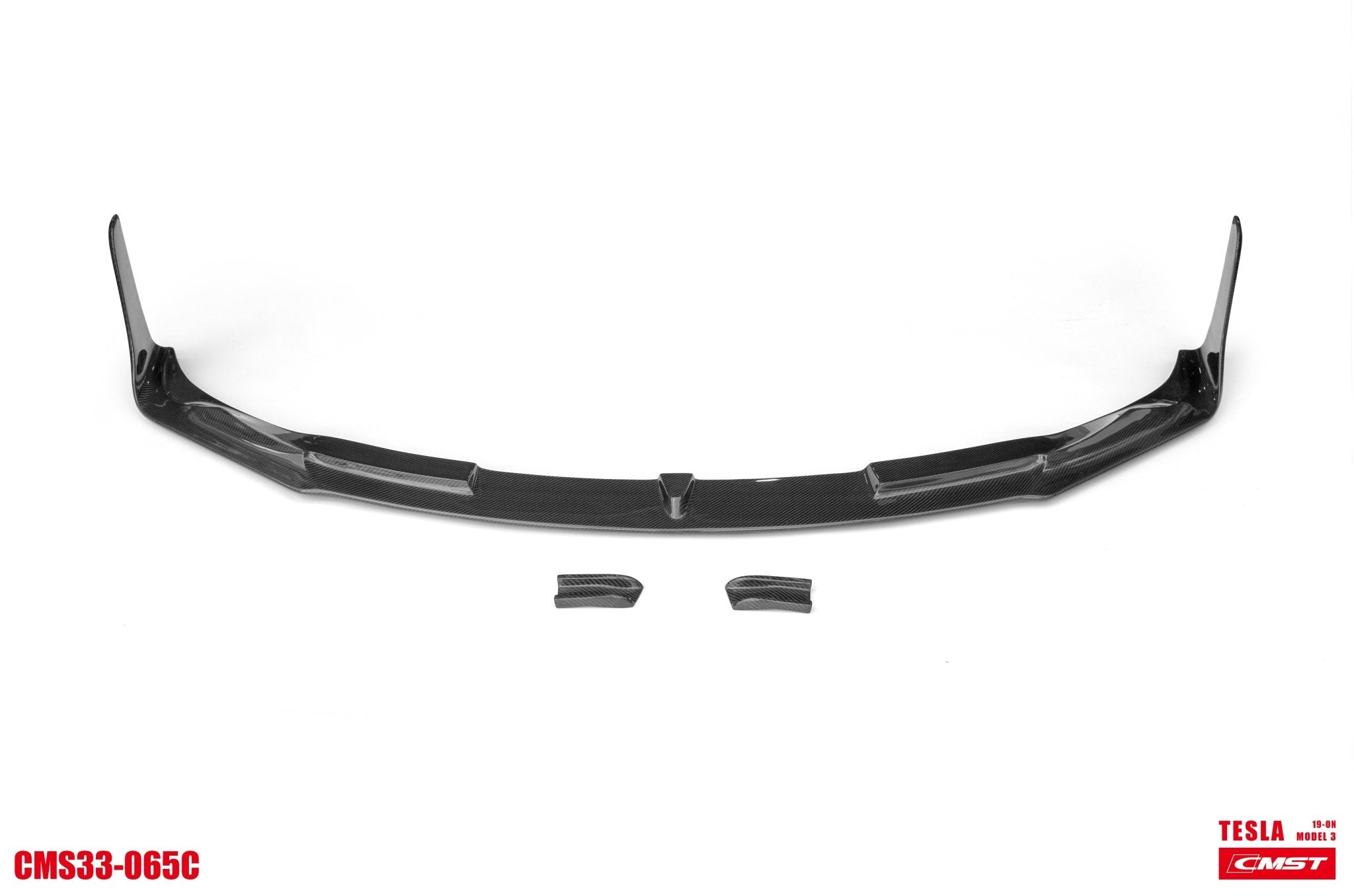 CMST Tuning Carbon Fiber Front Bumper & Front Lip for Tesla Model 3 Ver.2 Aftermarket Carbon Fiber Part / Bodykit - Robot Bodykits