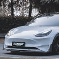 CMST Tuning Carbon Fiber Front Bumper & Front Lip for Tesla Model 3 Ver.2 Aftermarket Carbon Fiber Part / Bodykit - Robot Bodykits