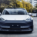 CMST Tuning Carbon Fiber Front Bumper & Front Lip for Tesla Model 3 Ver.2 Aftermarket Carbon Fiber Part / Bodykit - Robot Bodykits