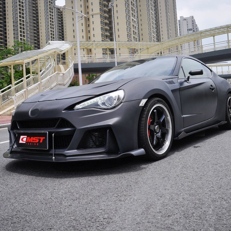 CMST Tuning Carbon Fiber & FRP Front Bumper & Front Lip Toyota 86 GT86 Scion FRS BRZ 2013-2020 Aftermarket Carbon Fiber Part / Bodykit - Robot Bodykits