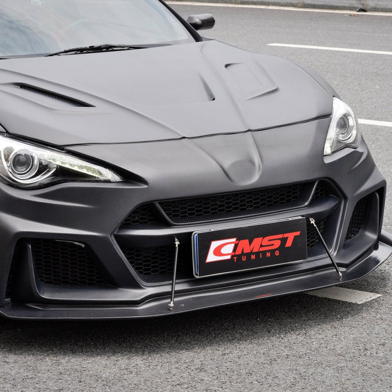 CMST Tuning Carbon Fiber & FRP Front Bumper & Front Lip Toyota 86 GT86 Scion FRS BRZ 2013-2020 Aftermarket Carbon Fiber Part / Bodykit - Robot Bodykits