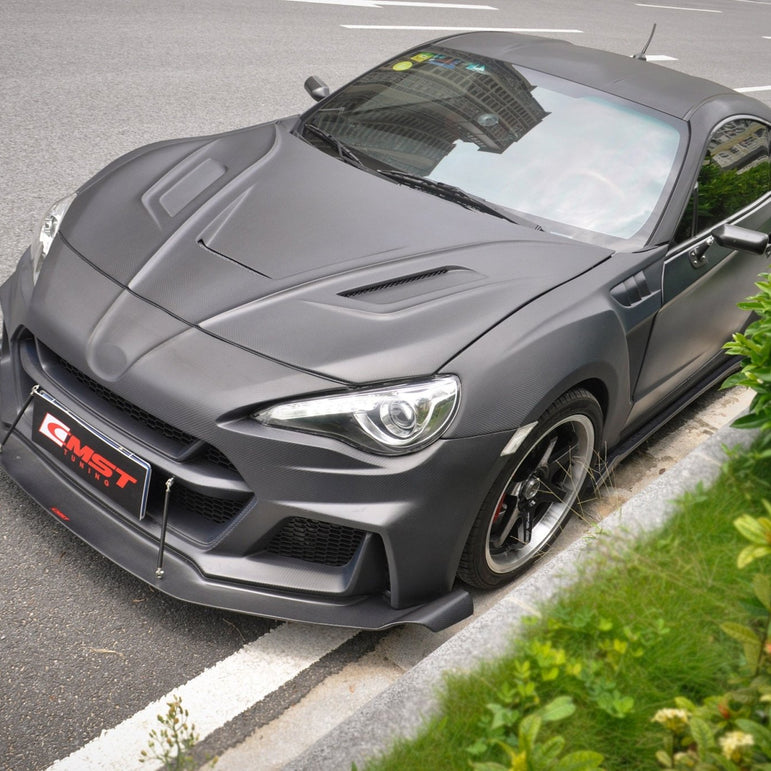 CMST Tuning Carbon Fiber & FRP Front Bumper & Front Lip Toyota 86 GT86 Scion FRS BRZ 2013-2020 Aftermarket Carbon Fiber Part / Bodykit - Robot Bodykits