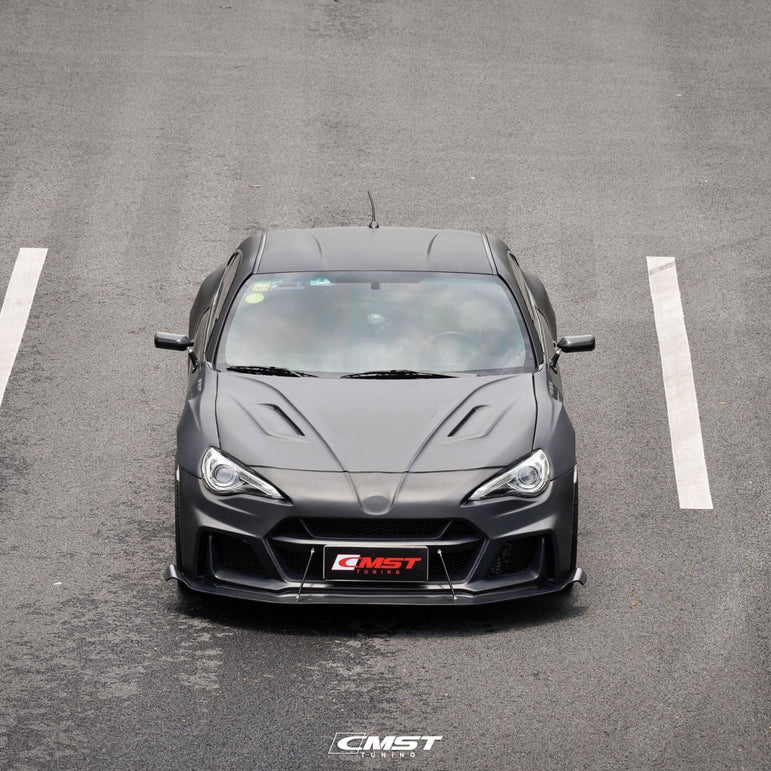 CMST Tuning Carbon Fiber & FRP Front Bumper & Front Lip Toyota 86 GT86 Scion FRS BRZ 2013-2020 Aftermarket Carbon Fiber Part / Bodykit - Robot Bodykits